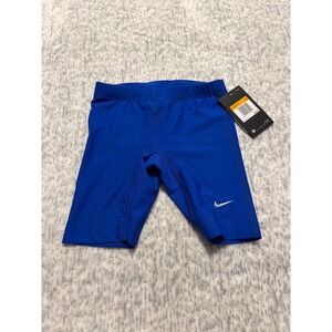 Nike Swim Boys Youth Blue‎ Performance Swim Trunks Size 8-10 Years/ 24